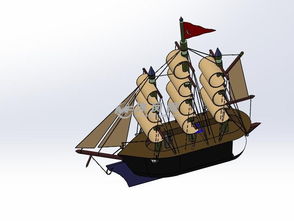 玩具船制作模型