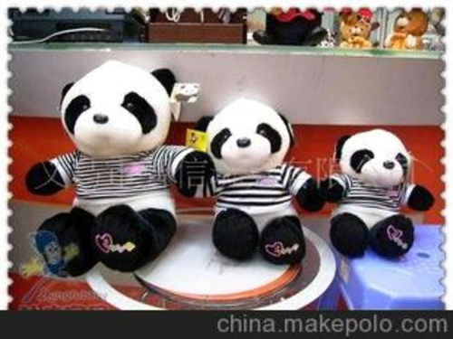 填充毛绒玩具加工 玩具工厂 熊猫玩具生产图片